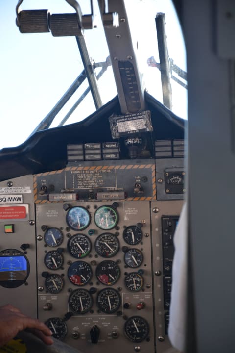 Poste pilotage avion LUX South Ari Atoll