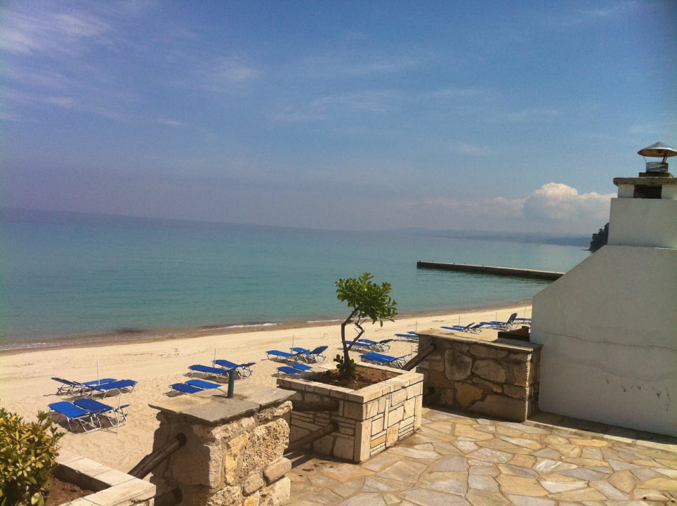 Flach ins Wasser Ammon Zeus Luxury Beach Hotel