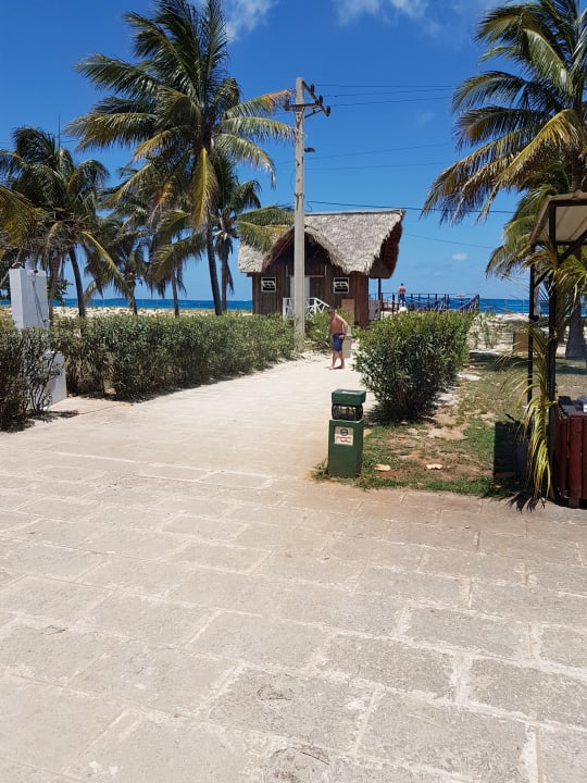 Weg zum Strand Hotel Roc Barlovento