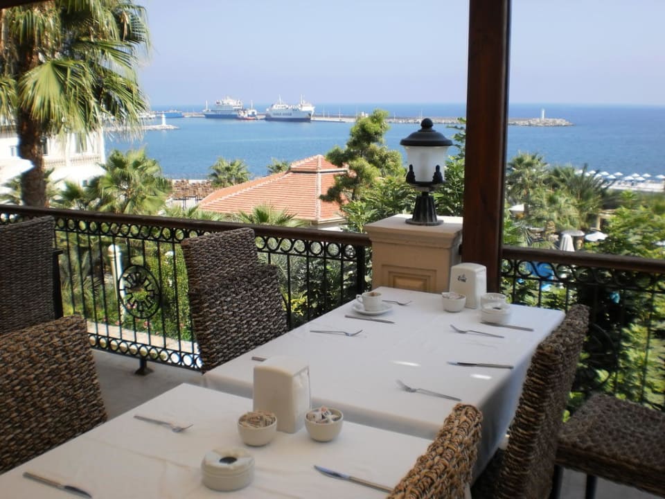 Ausblick Restaurant-Terrasse Oscar Resort Hotel