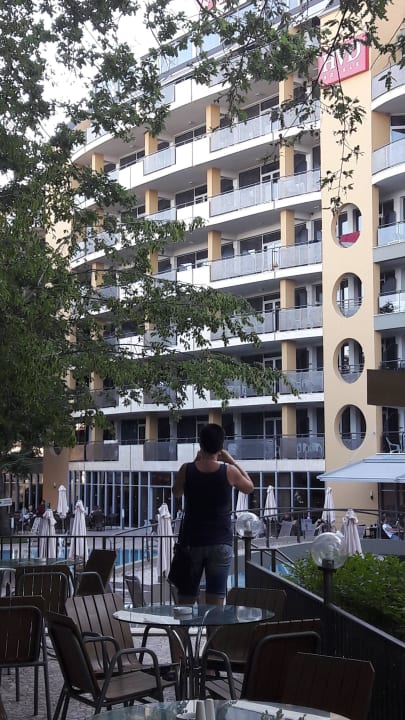 Hotel von hinten (Poolseite) HVD Viva Club Hotel