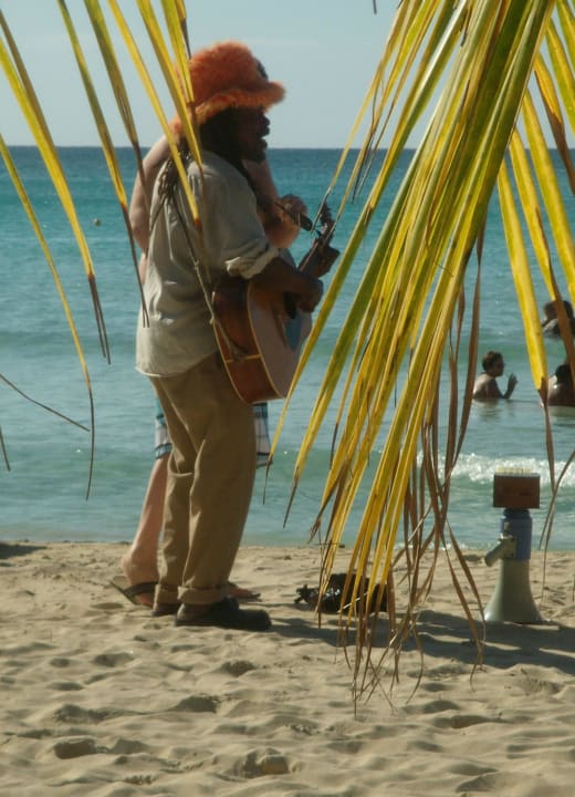 Reggae-Musikanten Hotel Riu Palace Tropical Bay