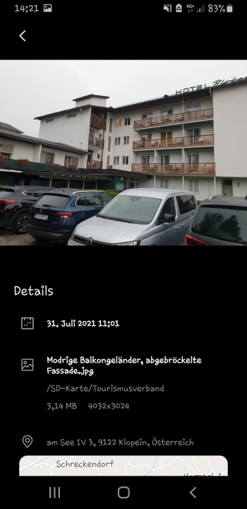 Außenansicht Hotel Birkenhof am See