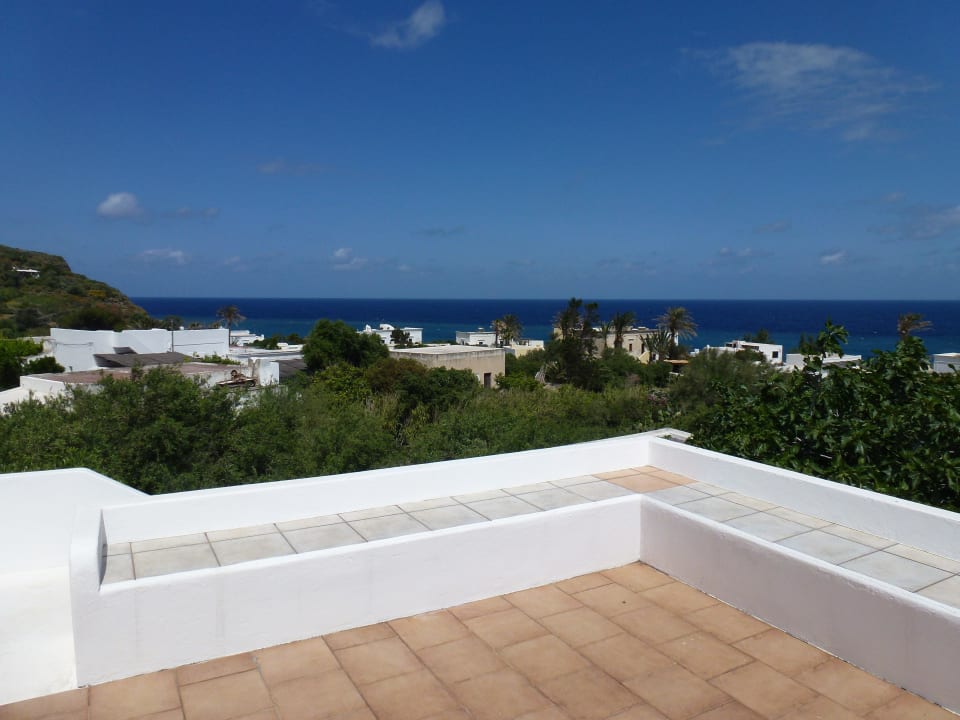 Ausblick Dachterrasse Albergo Brasile Guesthouse