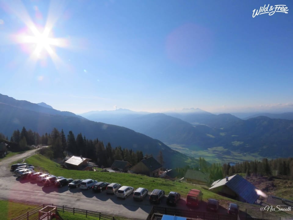 Blick ins Tal Sattleggers Alpenhof & Feriensternwarte
