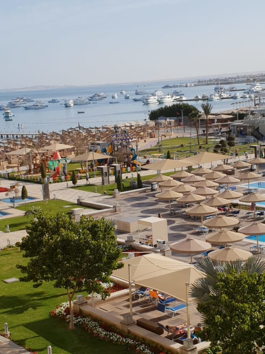 Ausblick Pickalbatros White Beach Resort - Hurghada
