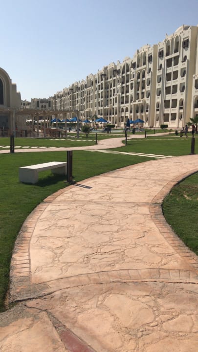 Gartenanlage Gravity Hotel & Aquapark Sahl Hasheesh