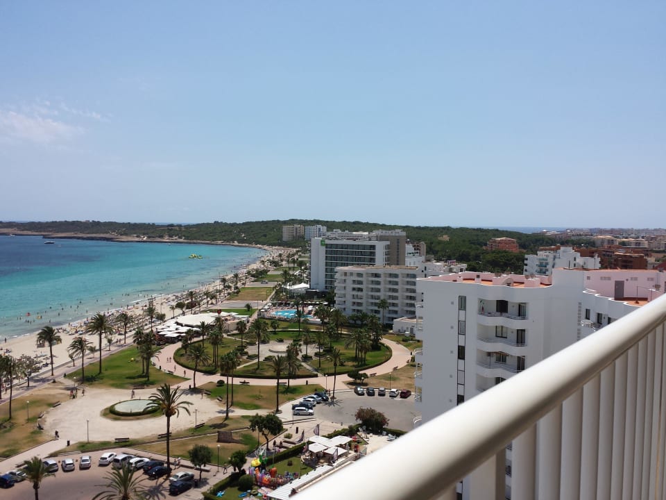 Ausblick aus der 12. Etage CM Castell de Mar