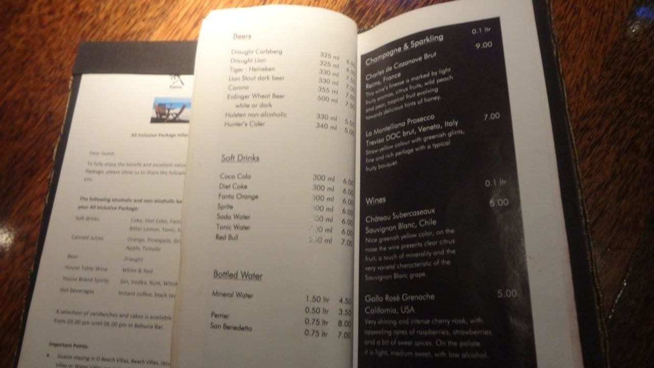 Preisliste Kuredu Island Kuredu Island Resort & Spa