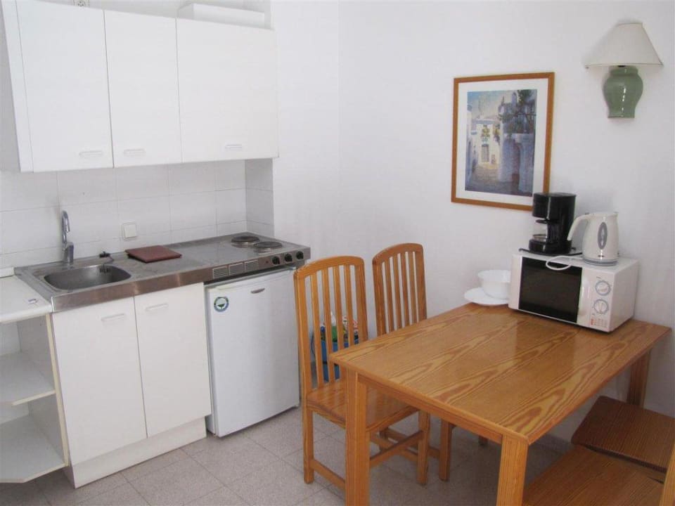 Küchenbereich des Apartments Aparthotel Houm Plaza Son Rigo