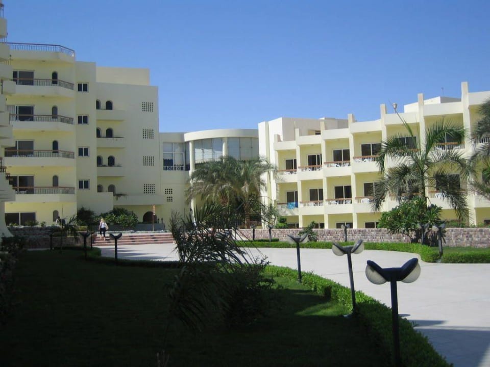 In der Hotelanlage Palm Beach Resort