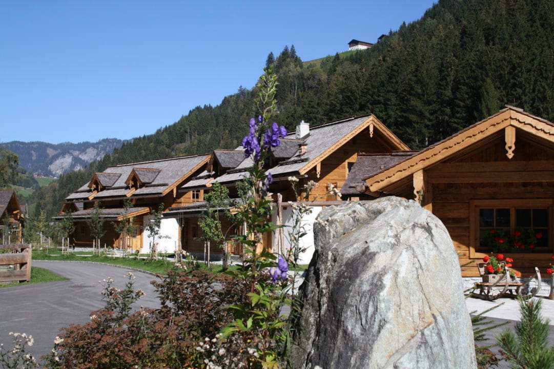 Einfahrt Feriendorf Holzleb'n