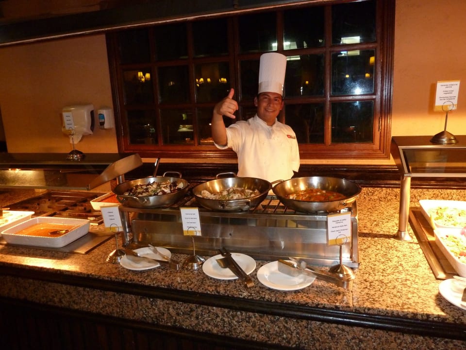 Leckerer Fisch wird frisch zubereitet Hotel Riu Yucatan