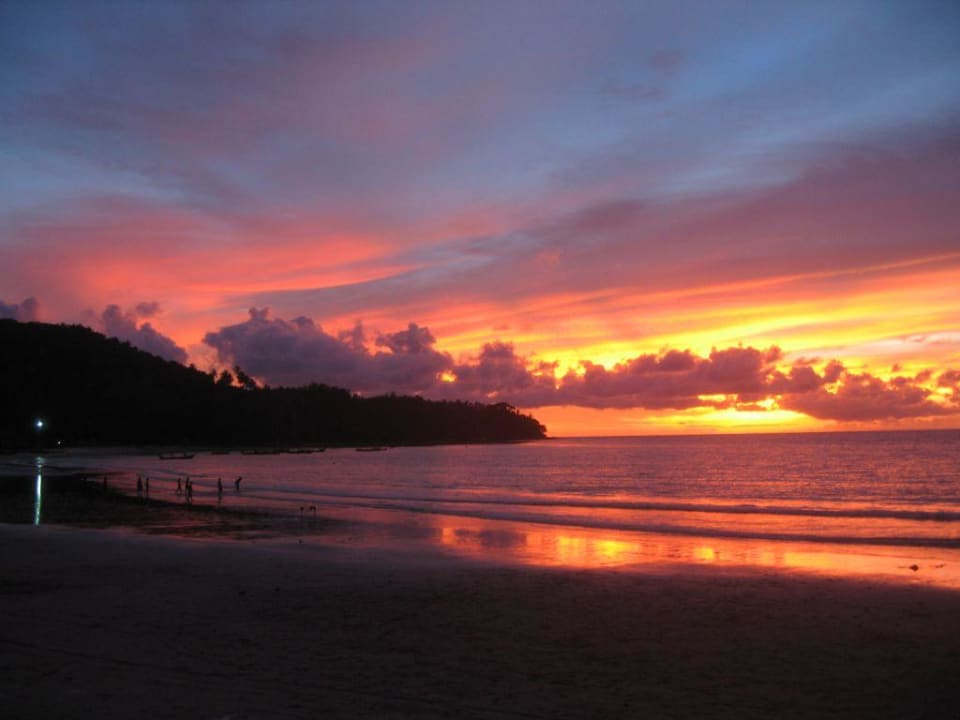 Sonnenuntergang Best Western Premier Bangtao Beach Resort & Spa