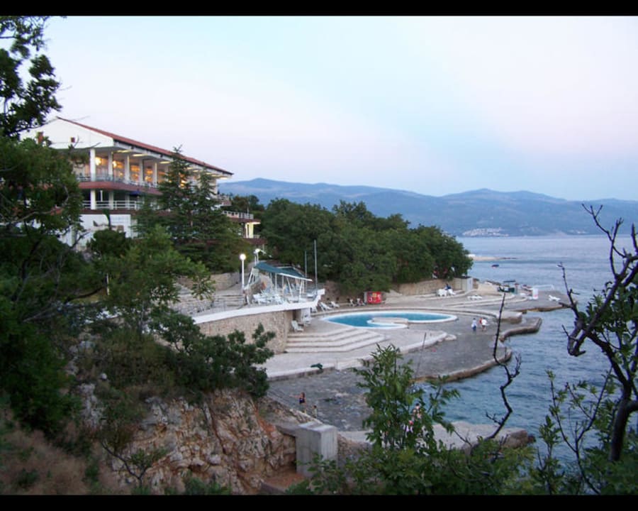 Outside of main-building Wyndham Grand Novi Vinodolski Resort - The View & Family Apartments