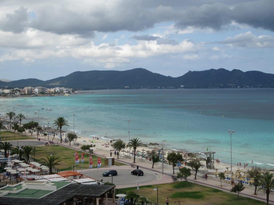 Blick vom Zimmer Hipotels Hipocampo Playa