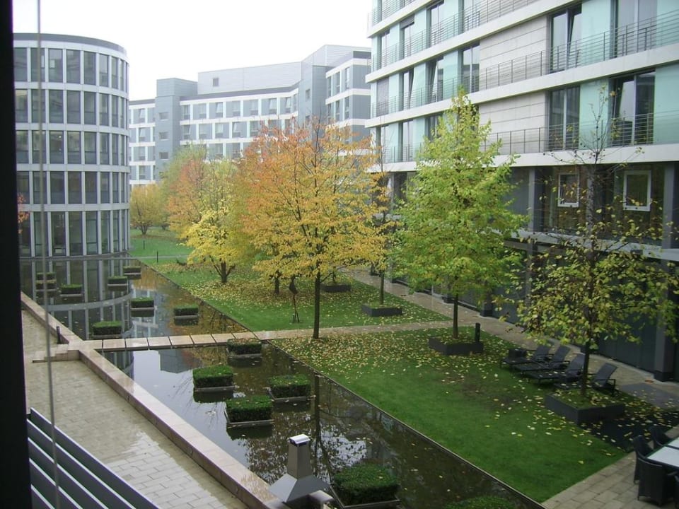 Innenhof Radisson Blu Hotel Köln