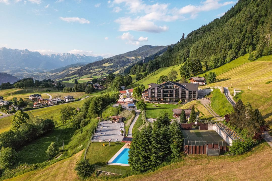 Außenansicht Weitenmoos Panorama Apart & Rooms