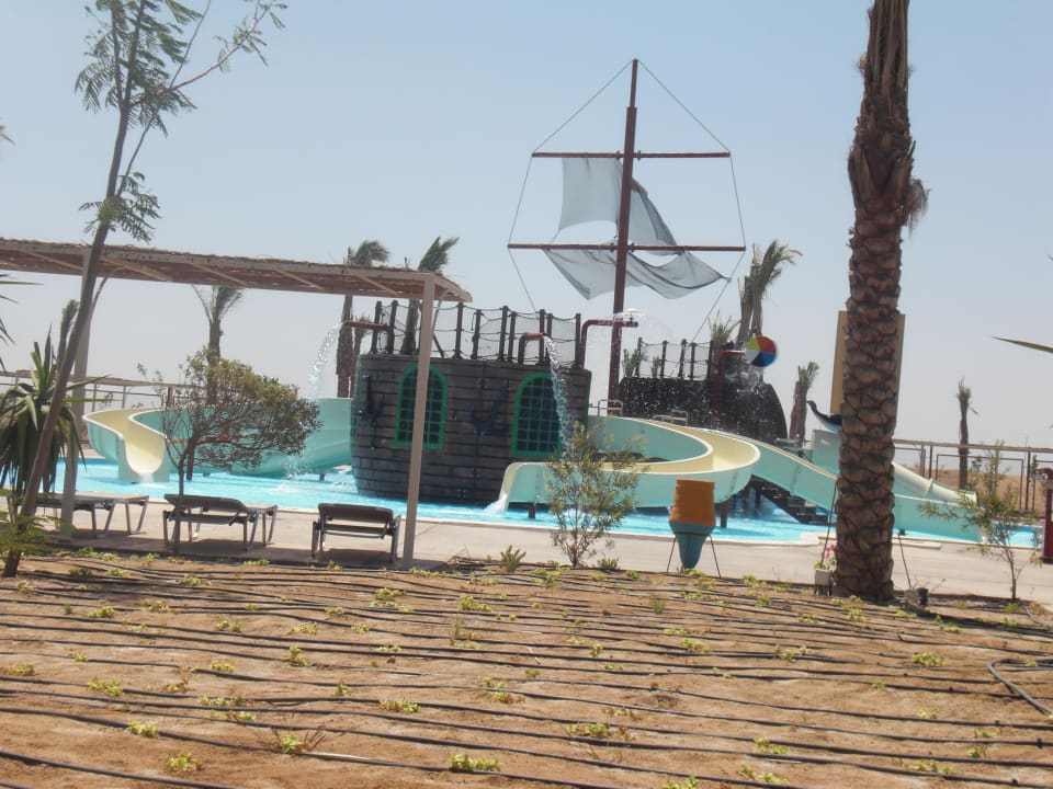 Piratenschiff im Aquapark Jaz Makadi Oasis Resort