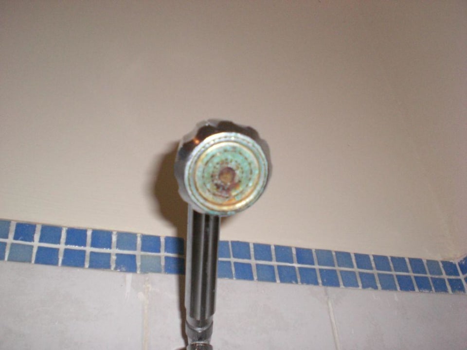 Verschimmelter Duschkopf Three Corners Rihana Resort Deluxe