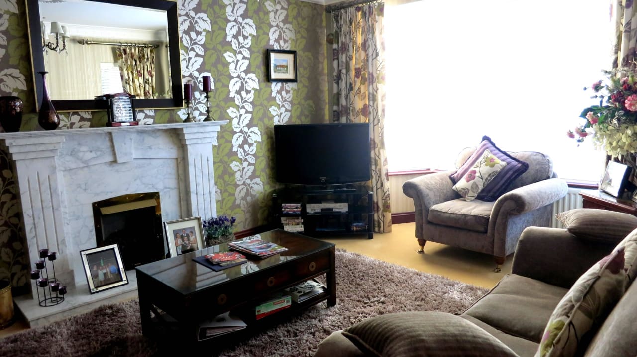 Wohnzimmer Guesthouse Caldhame Lodge