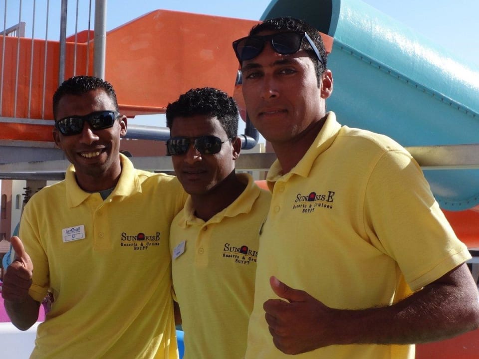 Friendly staff SUNRISE Royal Makadi Resort