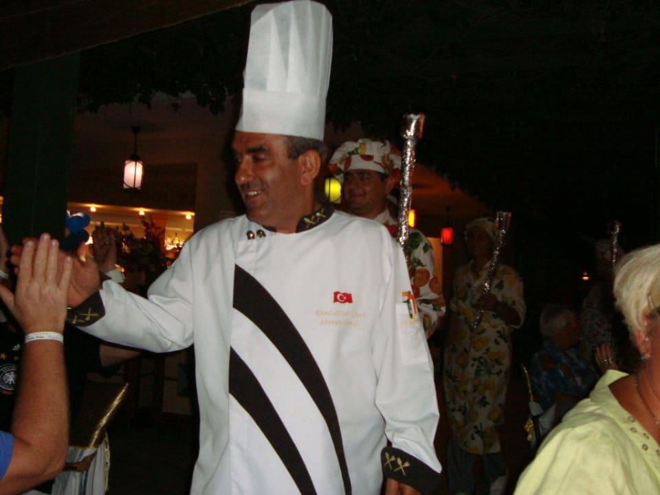 Gala-Abend, Chefkoch -Ahmet Side Star Beach