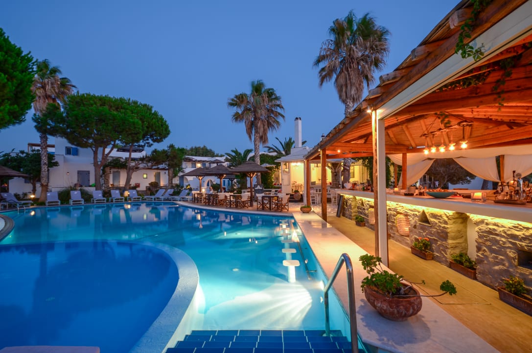 Pool Alkyoni Beach Hotel Naxos Stadt Holidaycheck Naxos Griechenland