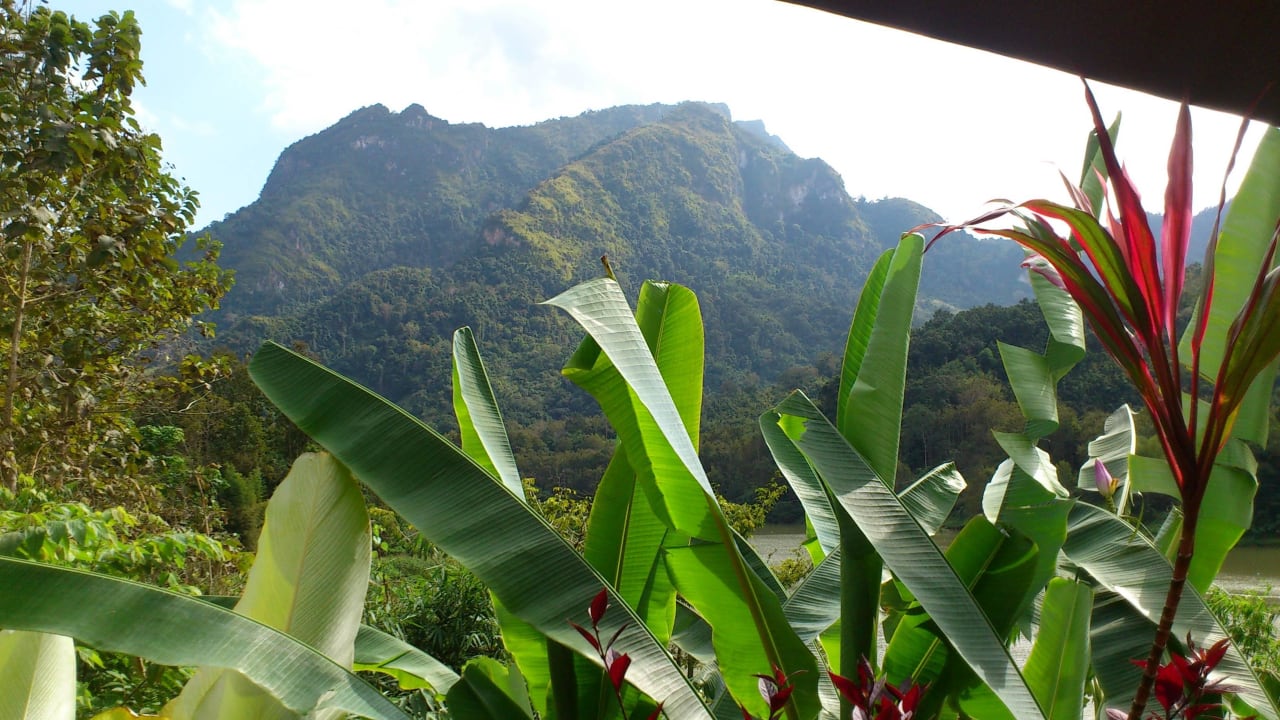Von der Terrasse aus Mandala Ou Resort