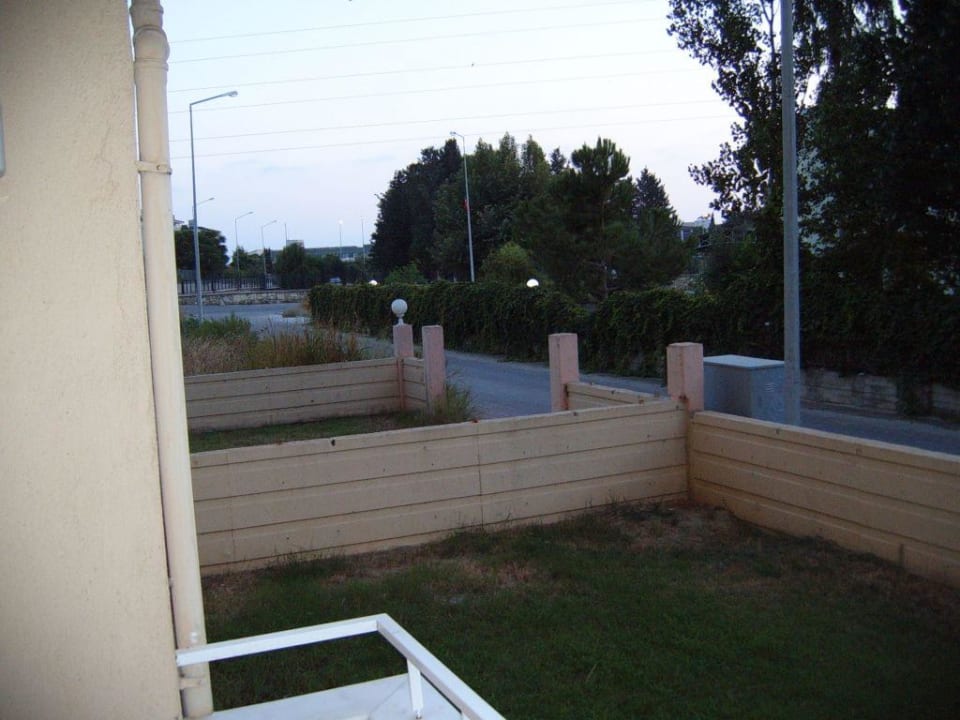 Die Aussicht vom Balkon Apartments Hane Annex