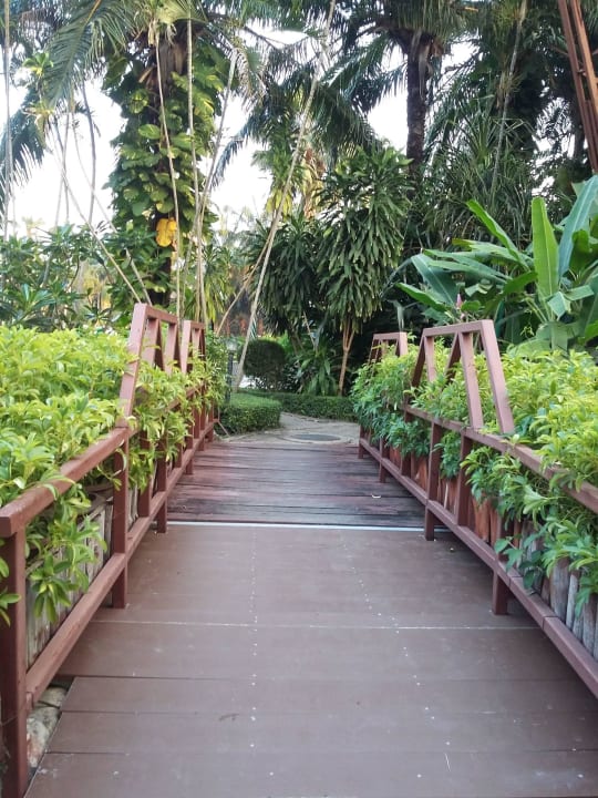 Garden area Hotel Felix River Kwai