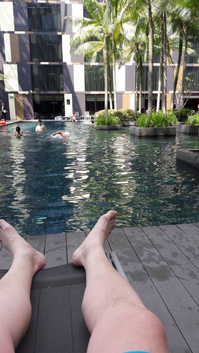 Pool Hotel Crowne Plaza Changi Airport