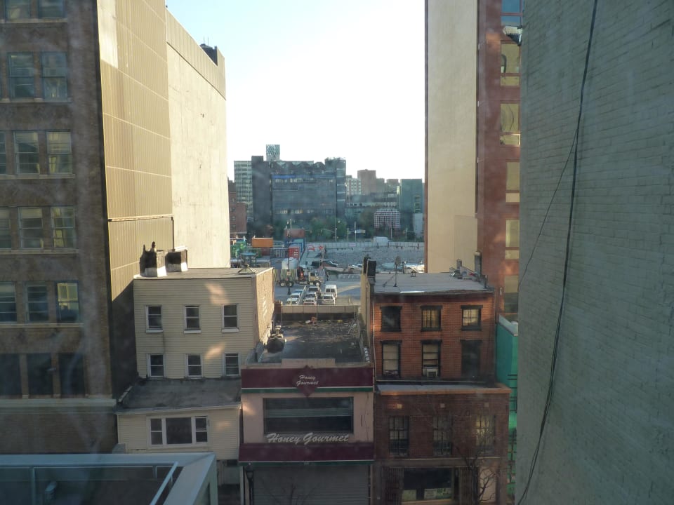 Ausblick 5. Stock Hotel Sheraton Brooklyn New York