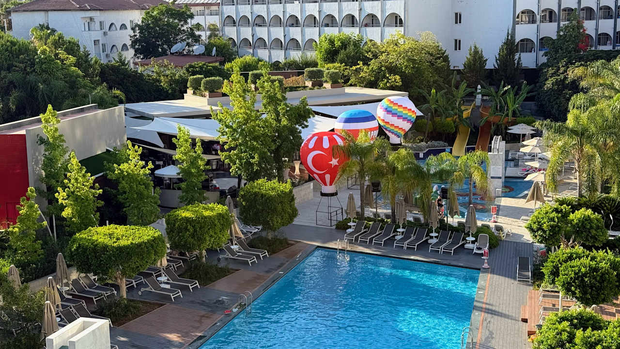 Ausblick The Sense Deluxe Hotel
