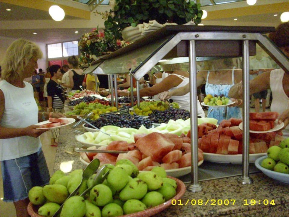 Obstbuffet Crystal Paraiso Aqua Collection