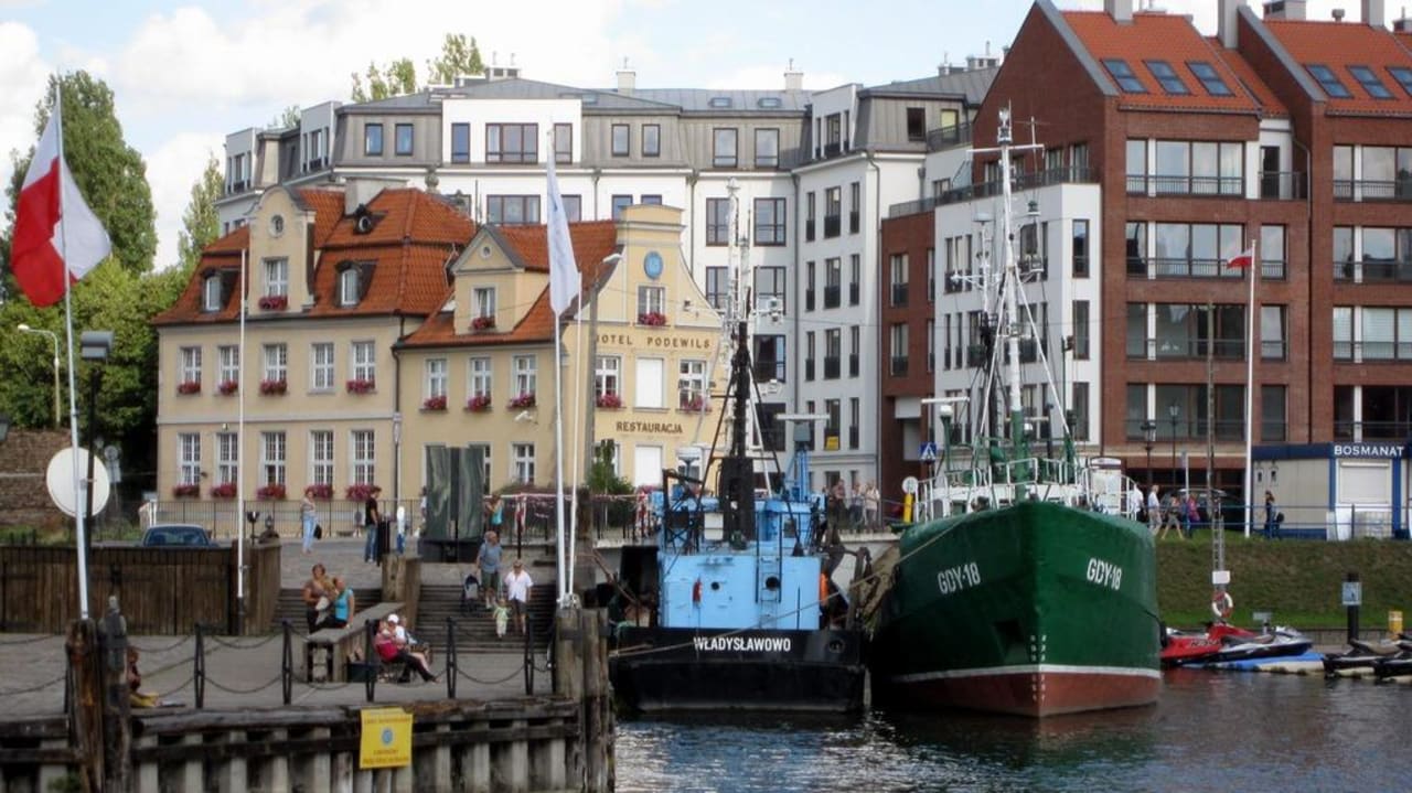 River view Hotel Podewils Old Town Gdansk