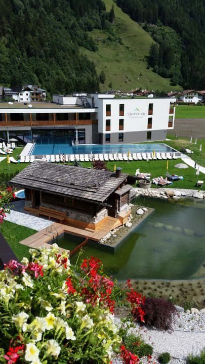 Ausblick aus der Suite Deluxe Hotel Schwarzenstein