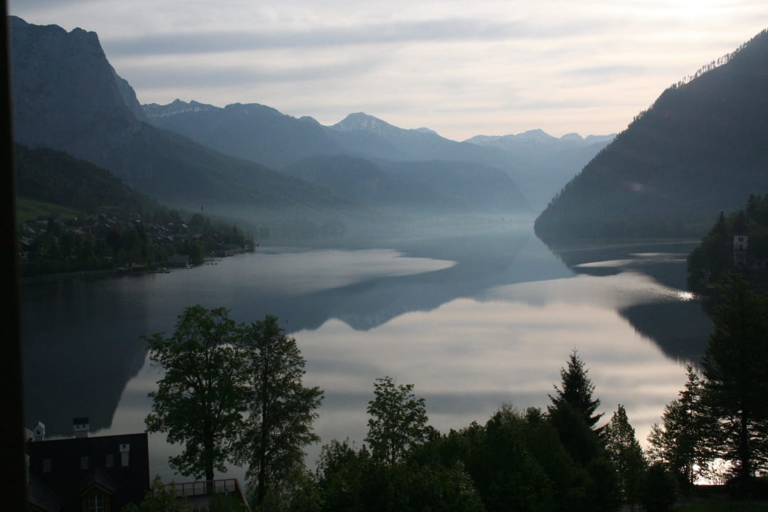 Blick vom Zimmer MONDI Resort am Grundlsee