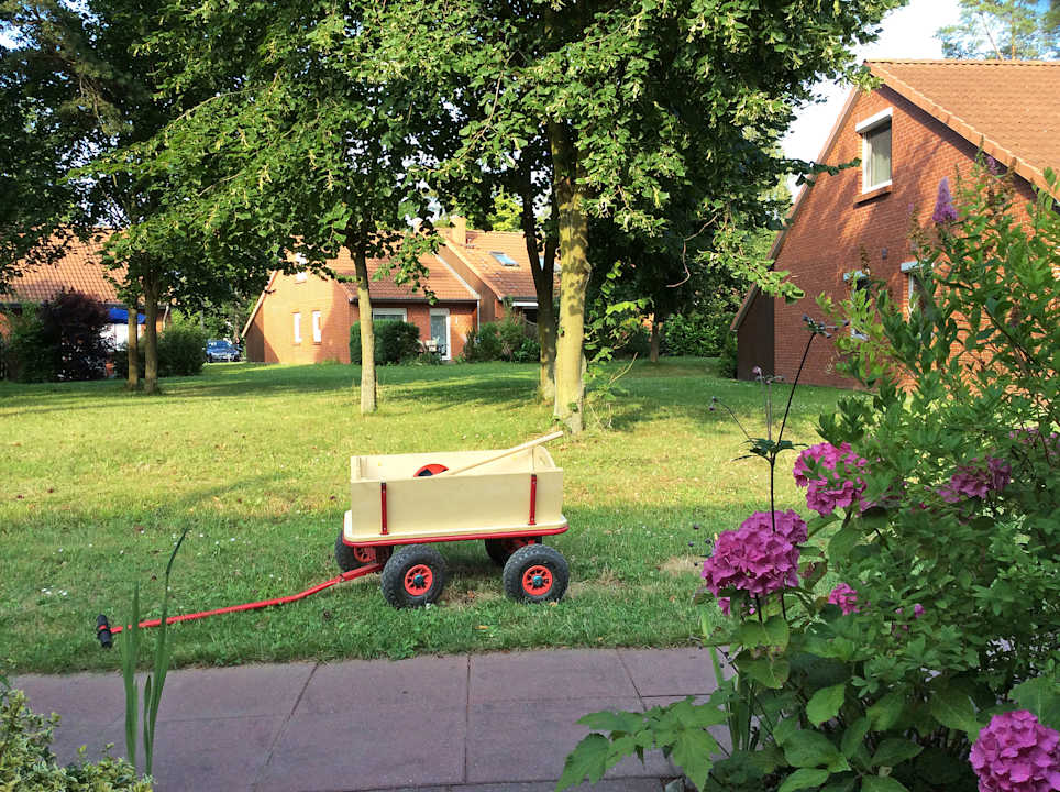 Außenansicht Ferienhäuser im Urlauberdorf