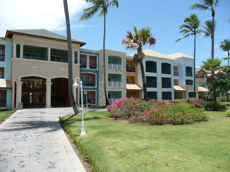 Eingang zu den Zimmern Ocean Blue & Sand