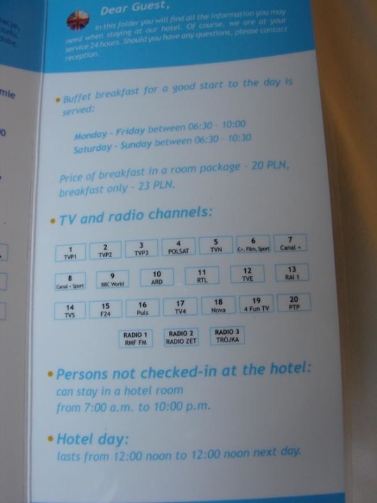 Informacje ibis budget Hotel Wrocław Stadion