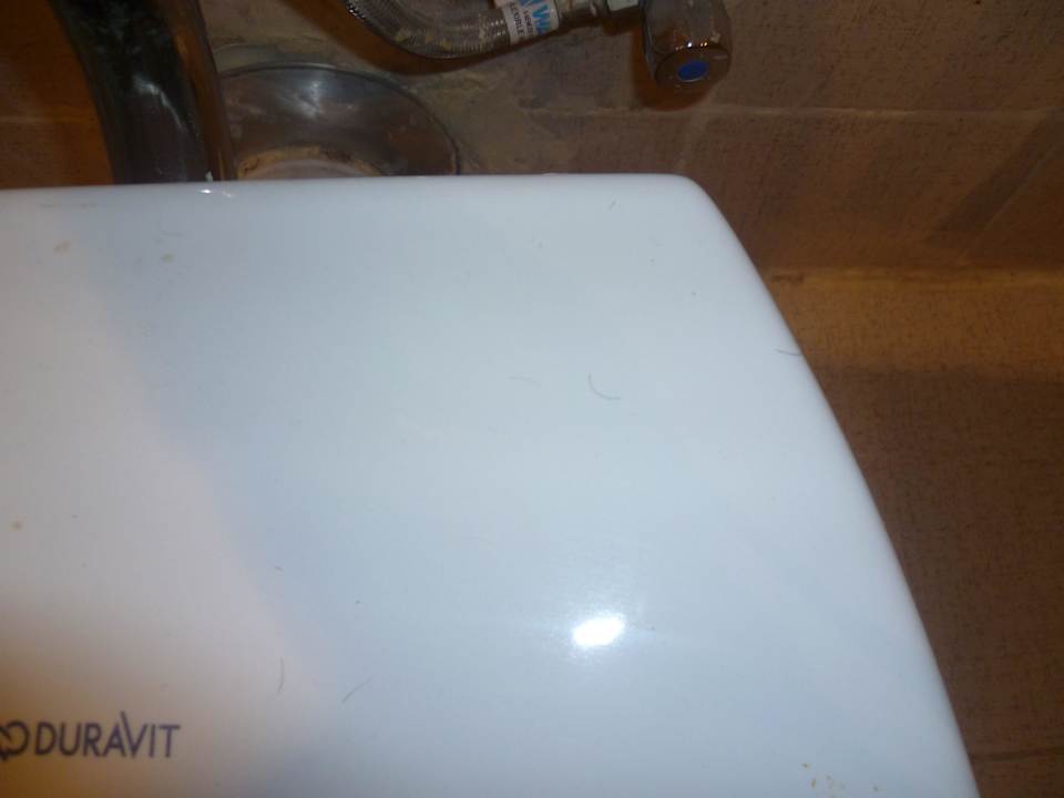 Dreckige Toilette Riviera Aqua Park Resort