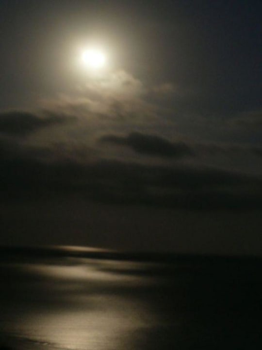 Blick vom Zimmer (4. Etage) beim Mondschein Marina Playa Suite Hotel