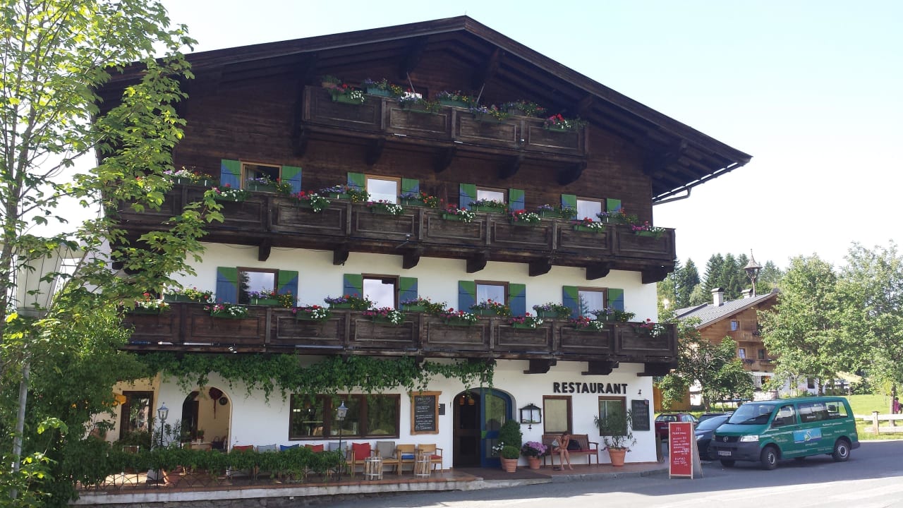 Hoteleingang Hotel Seebichl