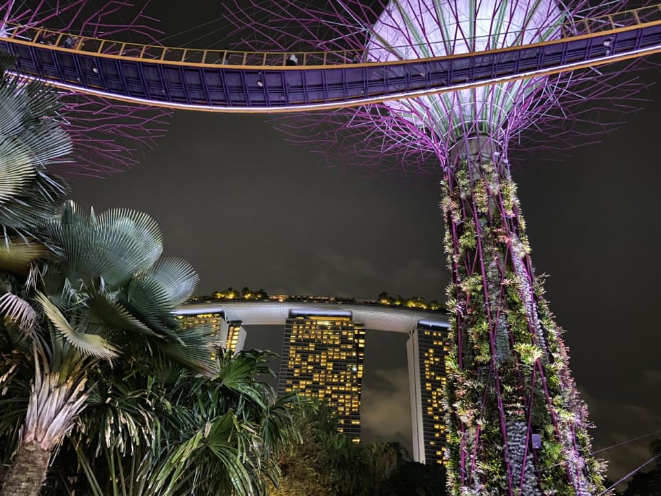 Gartenanlage Marina Bay Sands