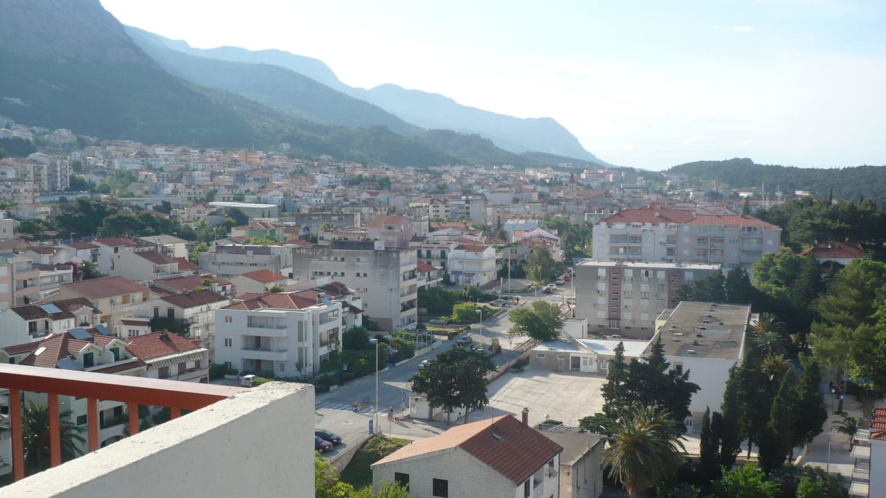 Über den Dächern Makarska  Valamar Meteor Hotel