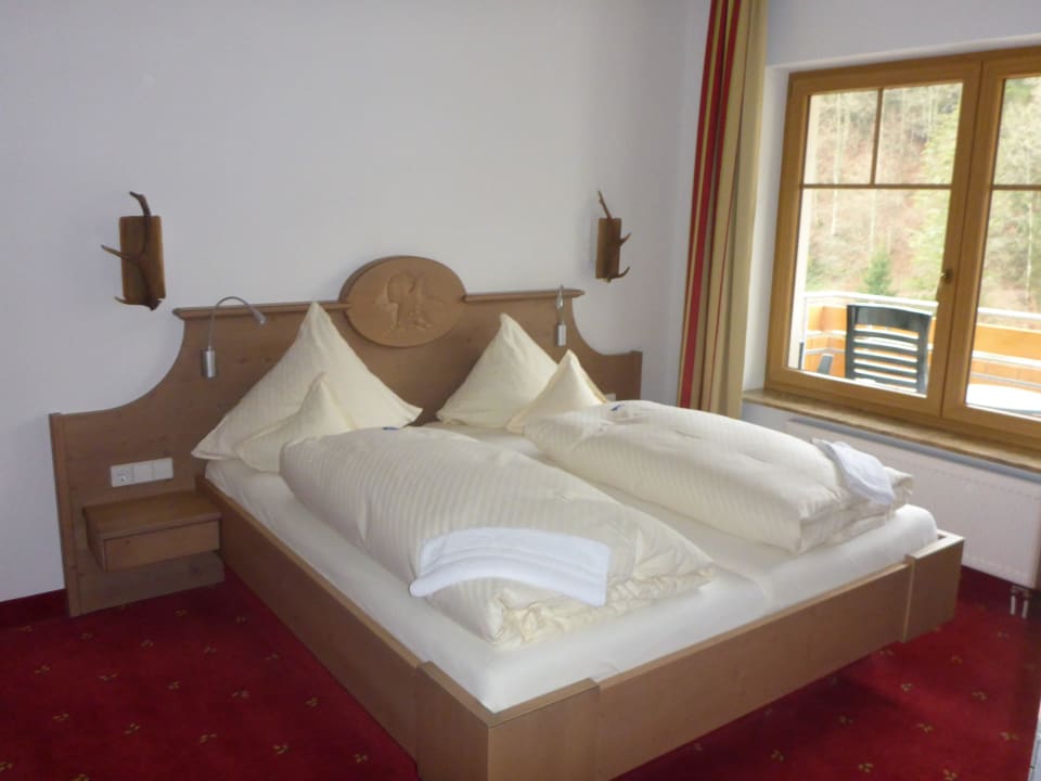 Schlafzimmer Wellnesshotel Forsthaus Auerhahn