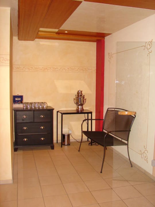 Teeecke im Spa-Bereich Hotel Adler