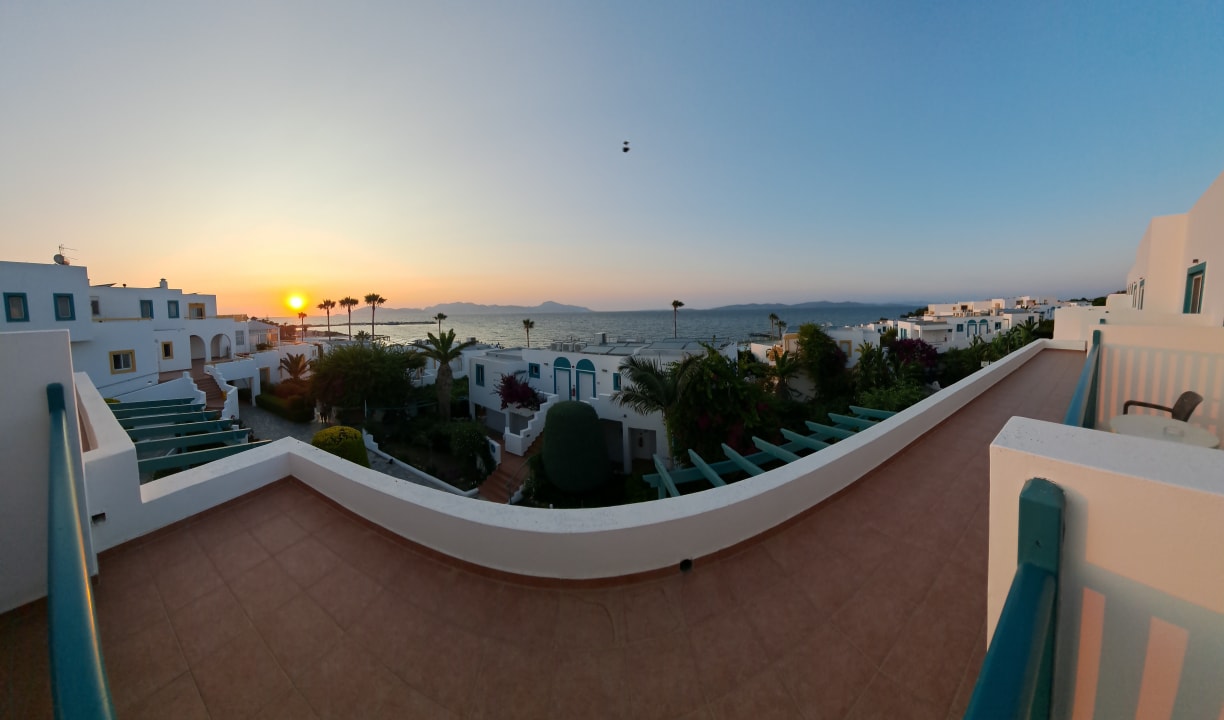 Ausblick Mastichari Bay Hotel