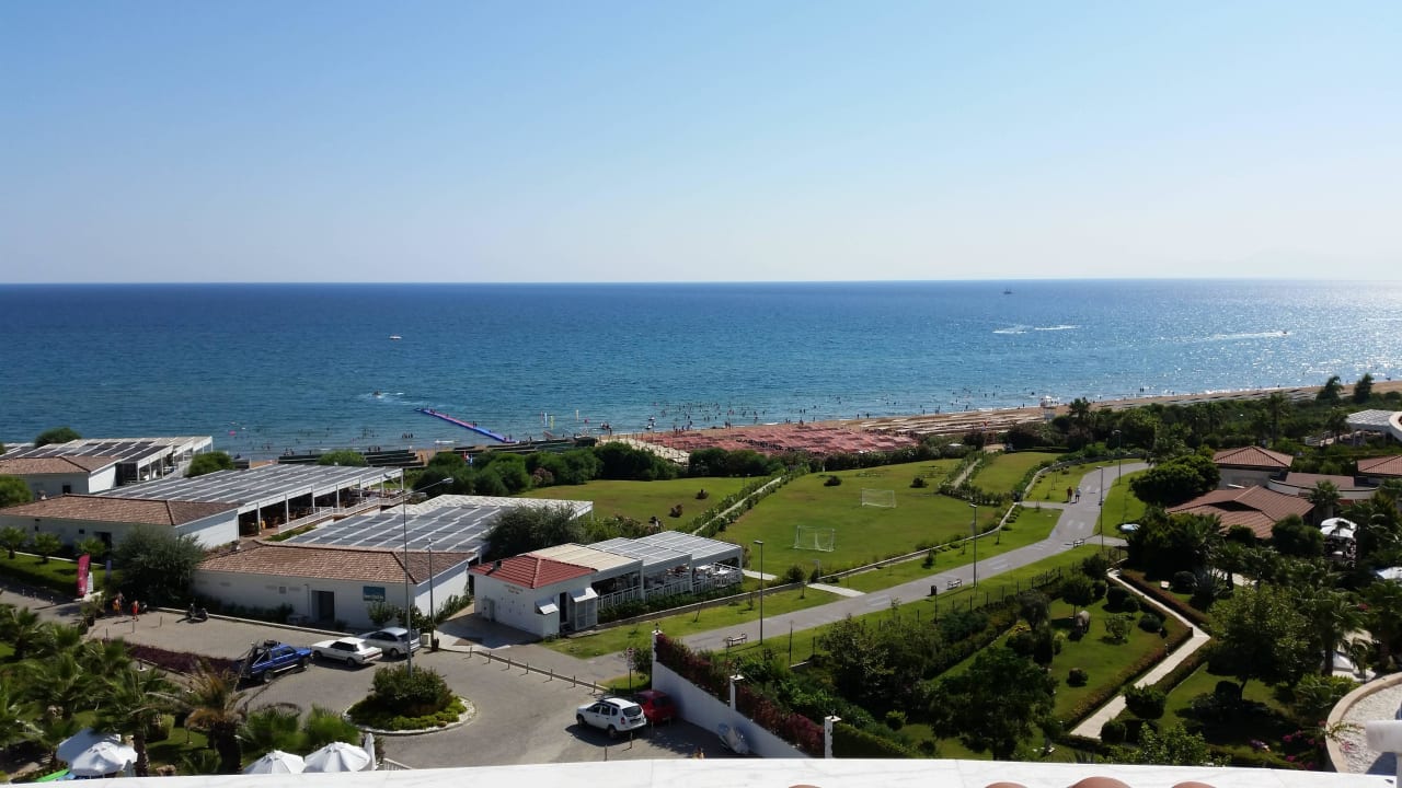 Ausblick vom Dachzimmer Alba Queen Hotel